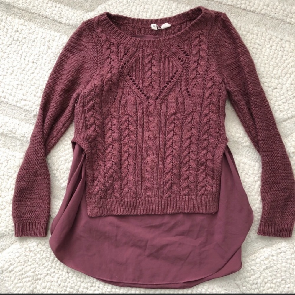 Beautiful Anthropology knit sweater
